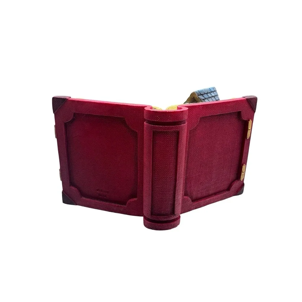 SNOW WHITE OPEN BOOK‎ 3-D WISHINGWELL SCENE PICTURE FRAME HOLDER
